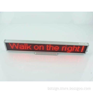 Red Colour LED Desktop Display (BST-B16128AR)